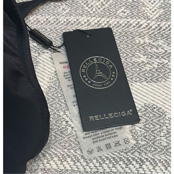 RELLECIGA Women's One Piece Thong Swimsuit - Picture 4 of 7